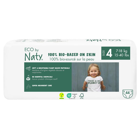 Fralda Naty T4 7-18 kg, 44 unidades