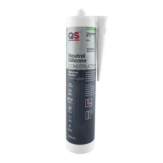 Silicona Neutra Qs Transparente 300 Ml._0