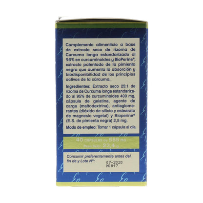 Estado Puro Curcuma Tongil 10.000 Mg 40 Cápsulas