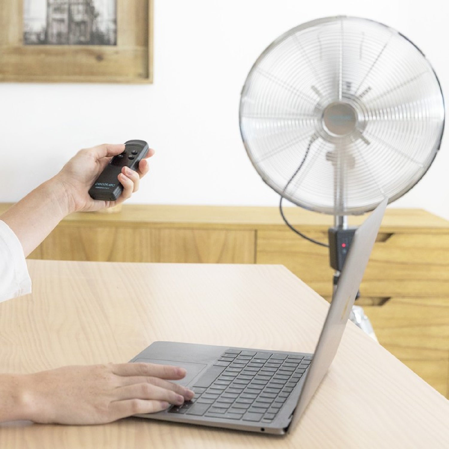 Cecotec Ventilador De Trípode Energysilence 1600 Woody Smart_2