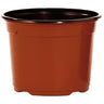 Conjunto de 15 vasos em polipropileno castanho 9 x 6,8 cm