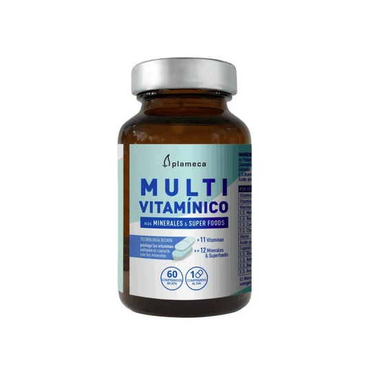 Multivitaminico 60 Comprimidos Plameca_0