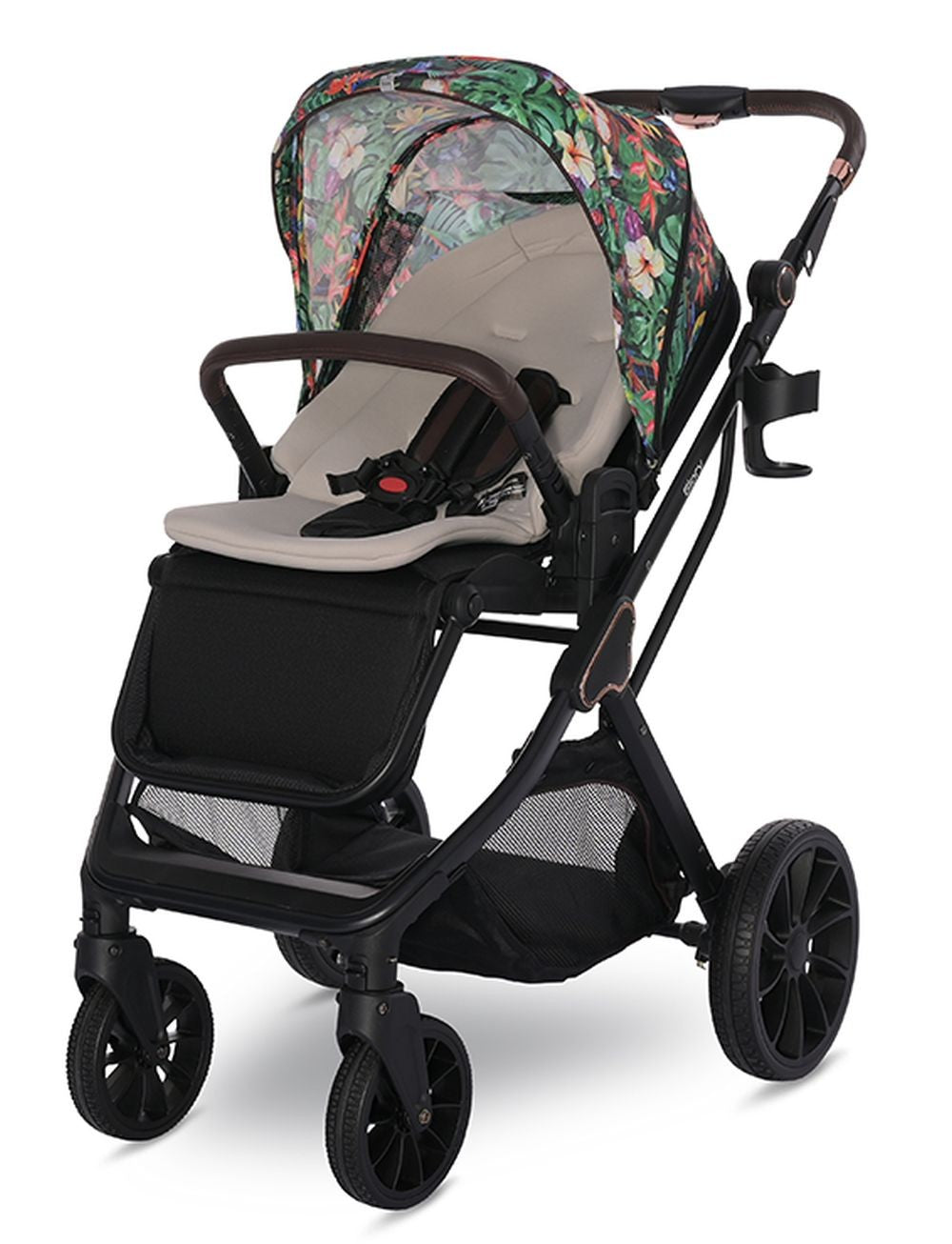 Carrito De Bebé Duo Glory Hasta 22 Kg Tropical Flowers_2