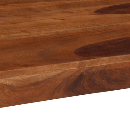 Mesa De Comedor Madera Maciza 120x60x76 Cm Acacia_4