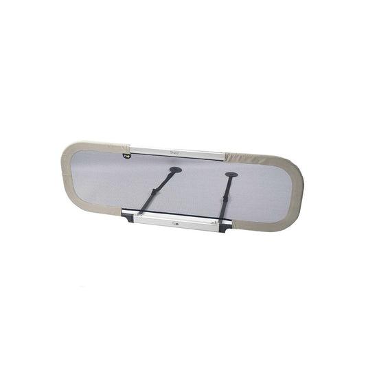 Grade de cama dobrável bege Thea Niu