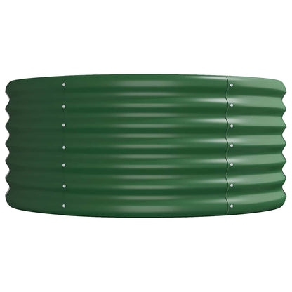 Jardinera Arriate Acero Galvanizado Verde 512x80x36 Cm_3