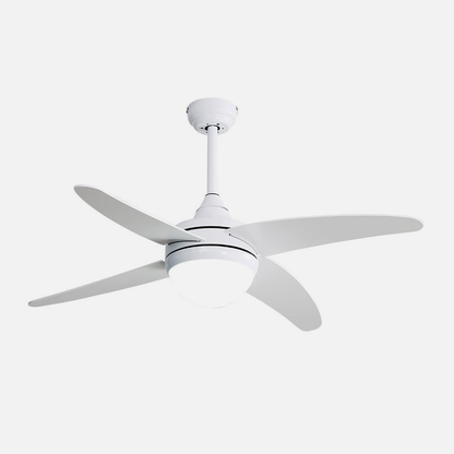 Ventilador 2xe27 Dc Klod Blanco 4 Asp.6 Vel.117d C/remoto Y Temporizador_3
