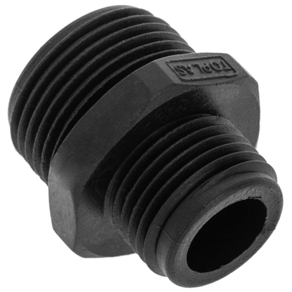 Pack De 5 Unidades Machón Reductor De Polipropileno De 3/4“ X 1/2“ Para Sistema De Riego_2