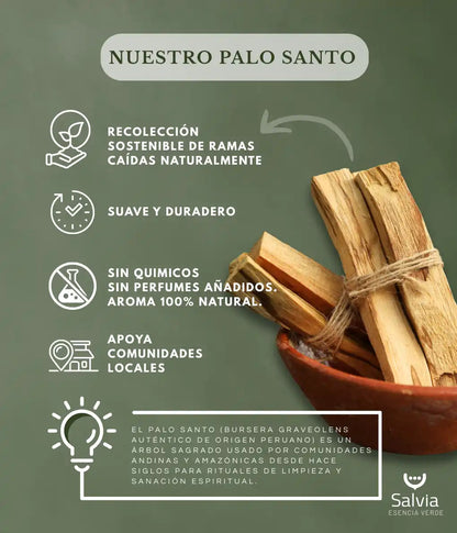 Palo Santo - Madera Sagrada | Frisafran 200g_3