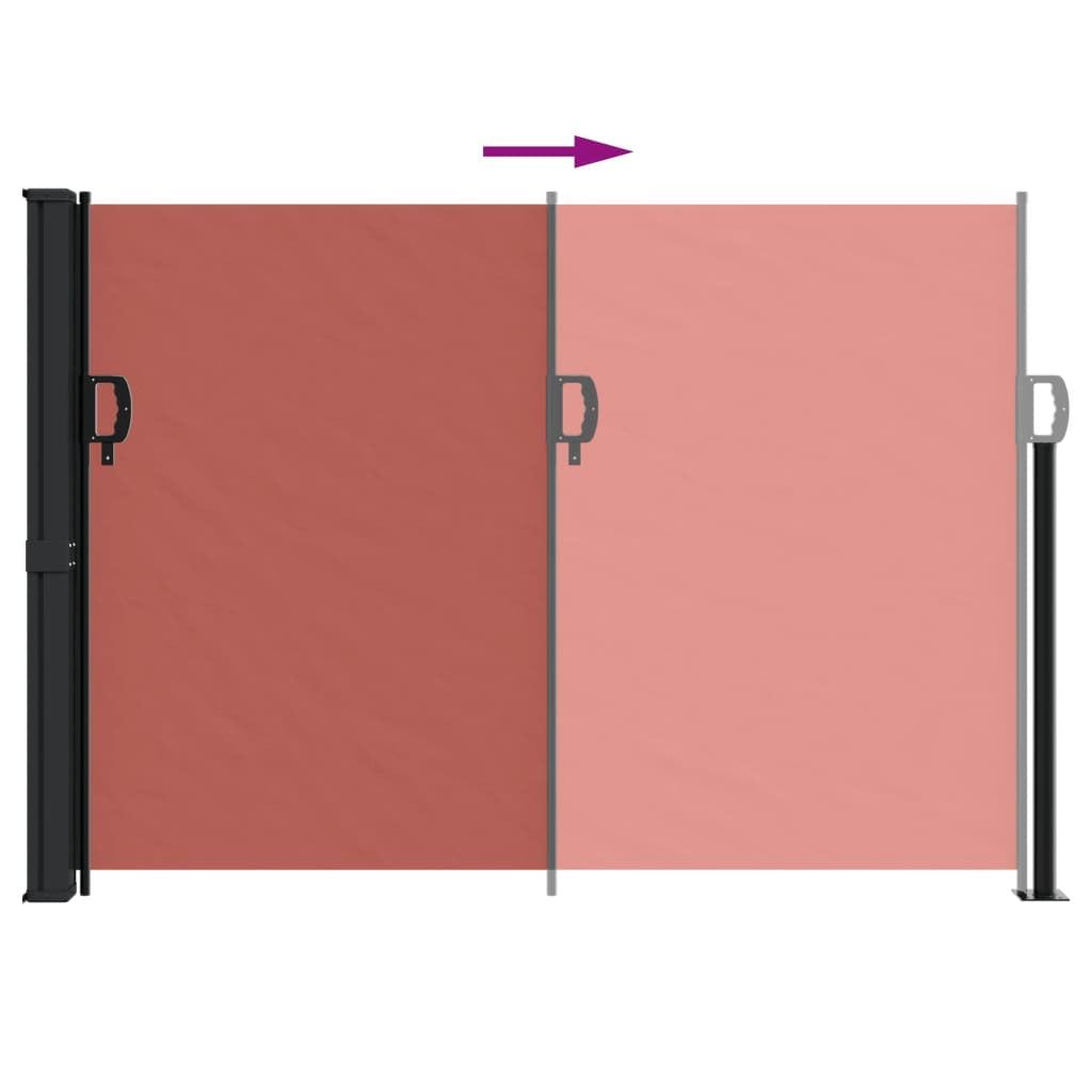 Vidaxl Toldo Lateral Retráctil Terracota 140x300 Cm_4