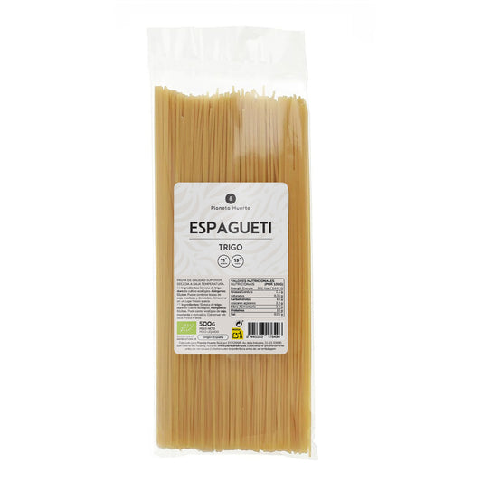 Esparguete de Trigo Biológico Planeta Huerto 500g