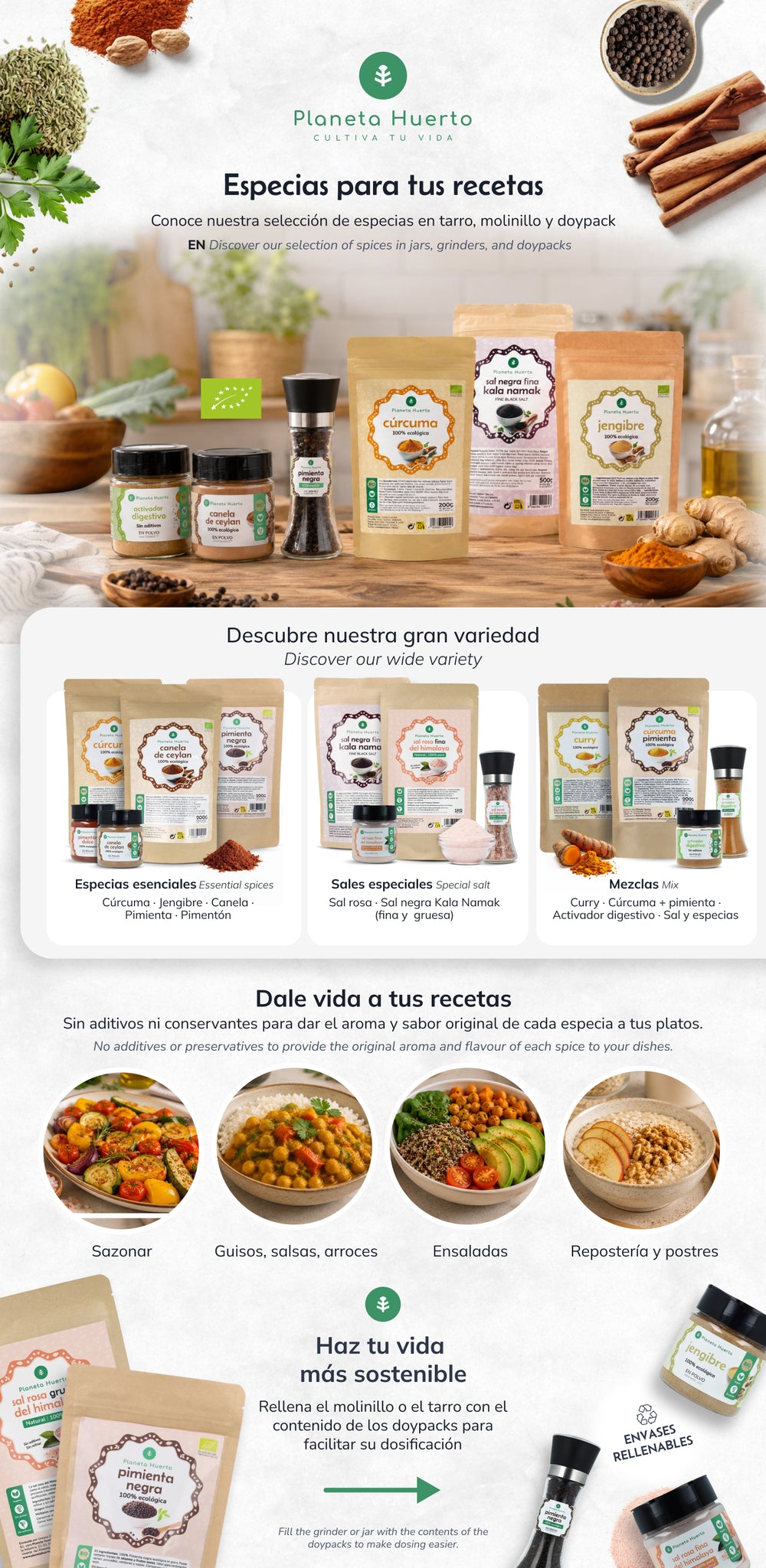 Gengibre cristalizado biológico em cubos Planeta Huerto 150 g