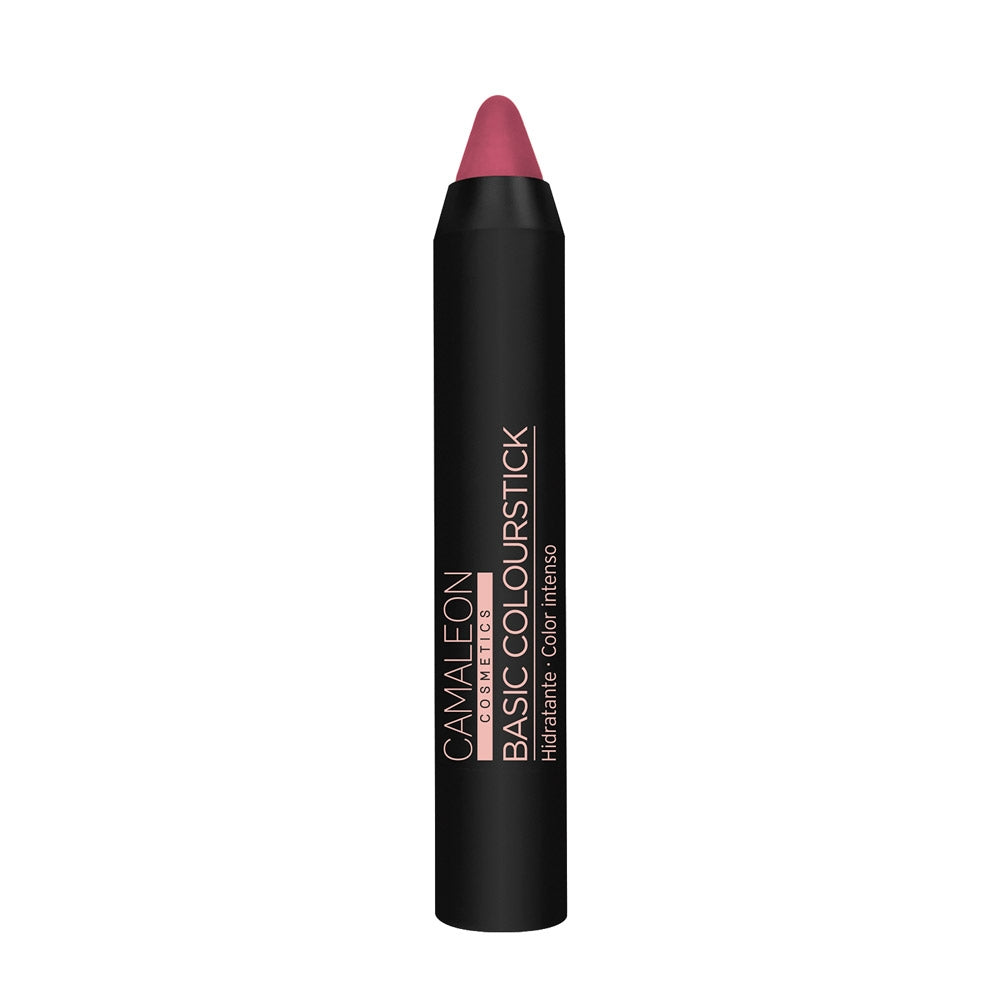 Pintalabios Nude Rosa Oscuro Basic Colourstick 4g Camaleon Cosmetics_0