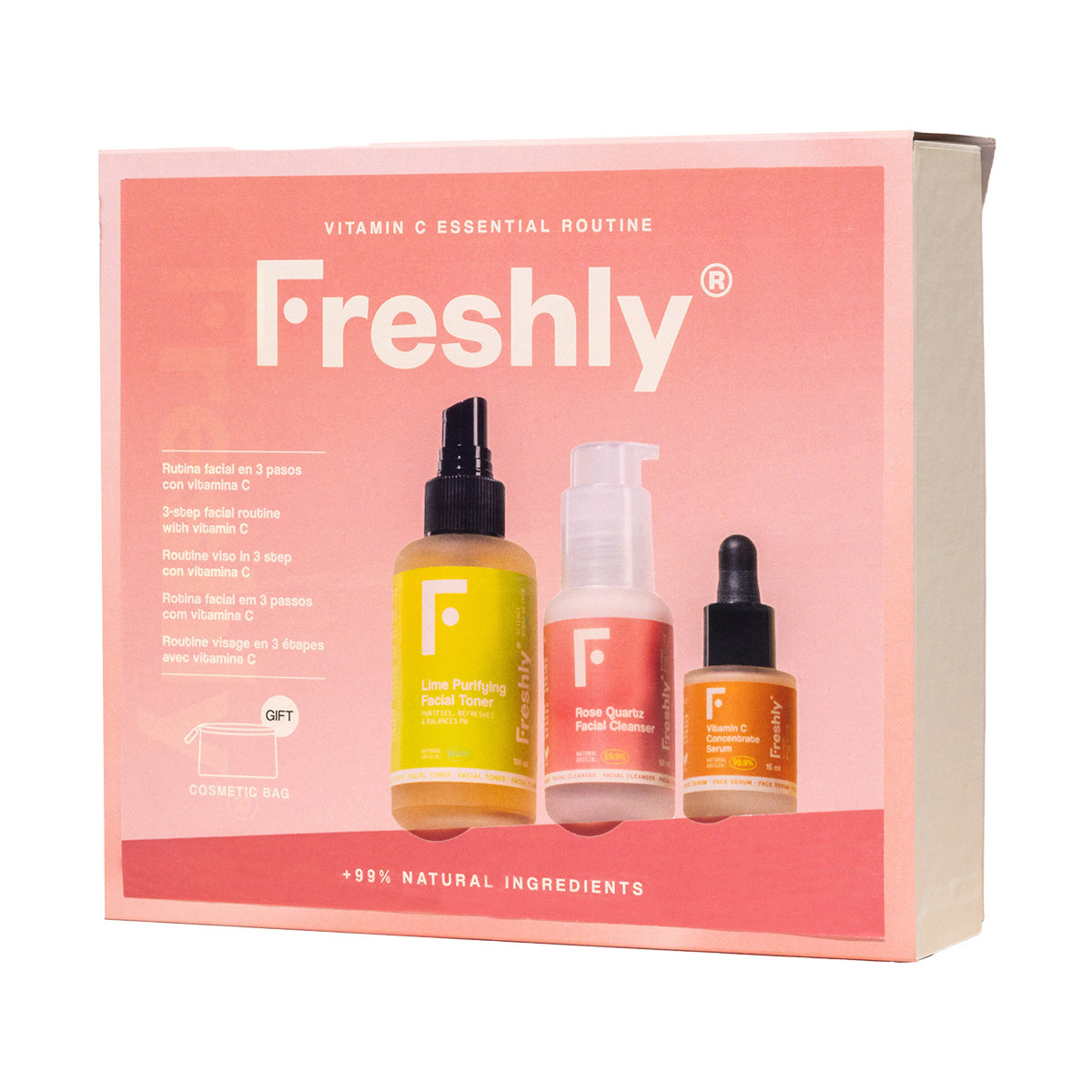 Cofre Navidad Vitamina C Rotina Essencial Freshly Cosmetics