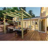 Pérgula de madeira maciça Cambados Maderland