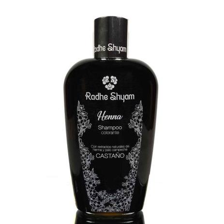Champô Coloração de Henna Castanha Radhe Shyam 250 ml