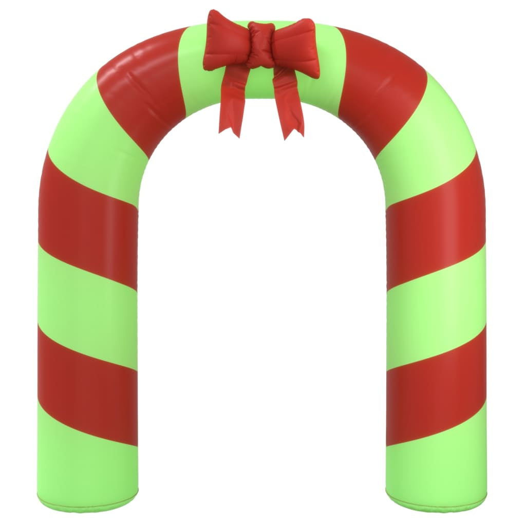 Vidaxl Puerta De Arco Inflable De Navidad Con Led 270 Cm_0