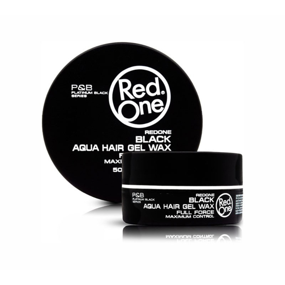 Red One Hair Styling Aqua Hair Gel Wax Black_0