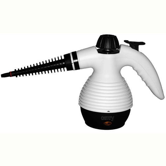 Vaporeta Limpiador Vapor A Presión 3,5 Bar, Desinfección Portátil Depósito 350ml, 10 Accesorios Camry Cr7021, Blanco/negro_0