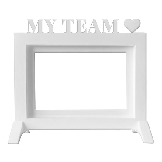 Wellhome - Marco My Team Blanco 24x22,5 Cm Para Fotos 15x20 Cm_0