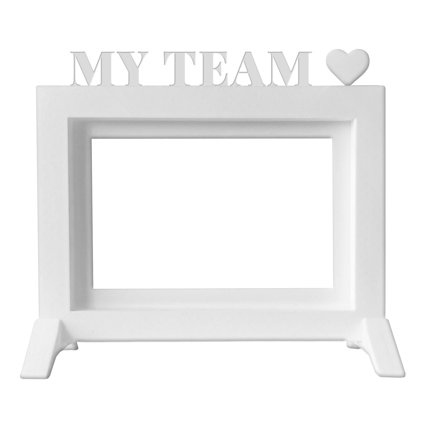 Wellhome - Marco My Team Blanco 20,5x13,5 Cm Para Fotos 10x15 Cm_0