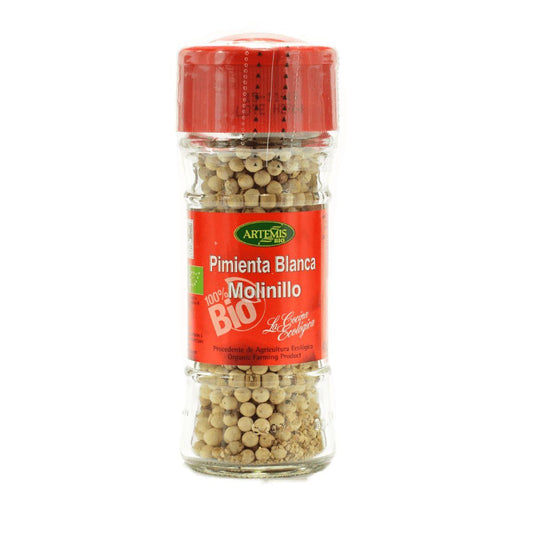 Moinho de Pimentos Brancos Artemis, 40 g