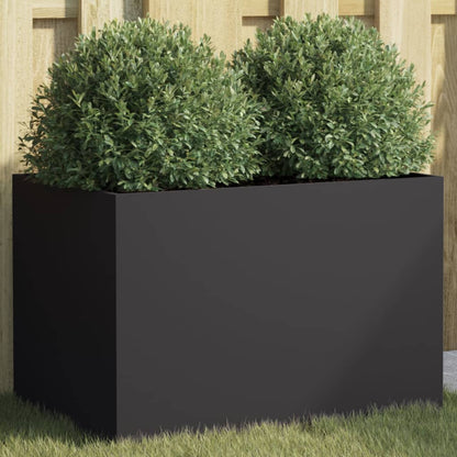 Jardinera Acero Negro 62x40x39 Cm_1