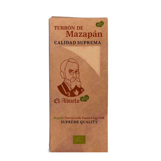 Nougat de maçapão biológico El Abuelo, 200 g