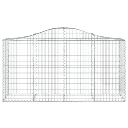 Cestas De Gaviones 20 Uds Forma De Arco Hierro 200x50x100/120cm_3