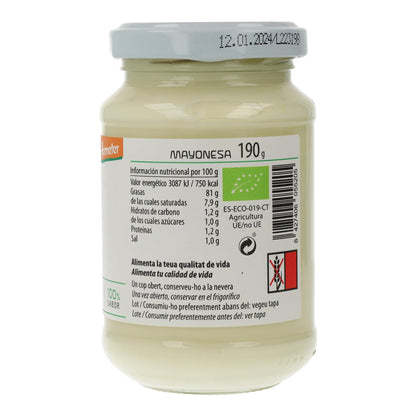 Maionese Orgânica Cal Valls 190 g