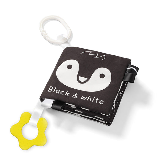 Libro Blando De Actividades Sensorial Black&white_0