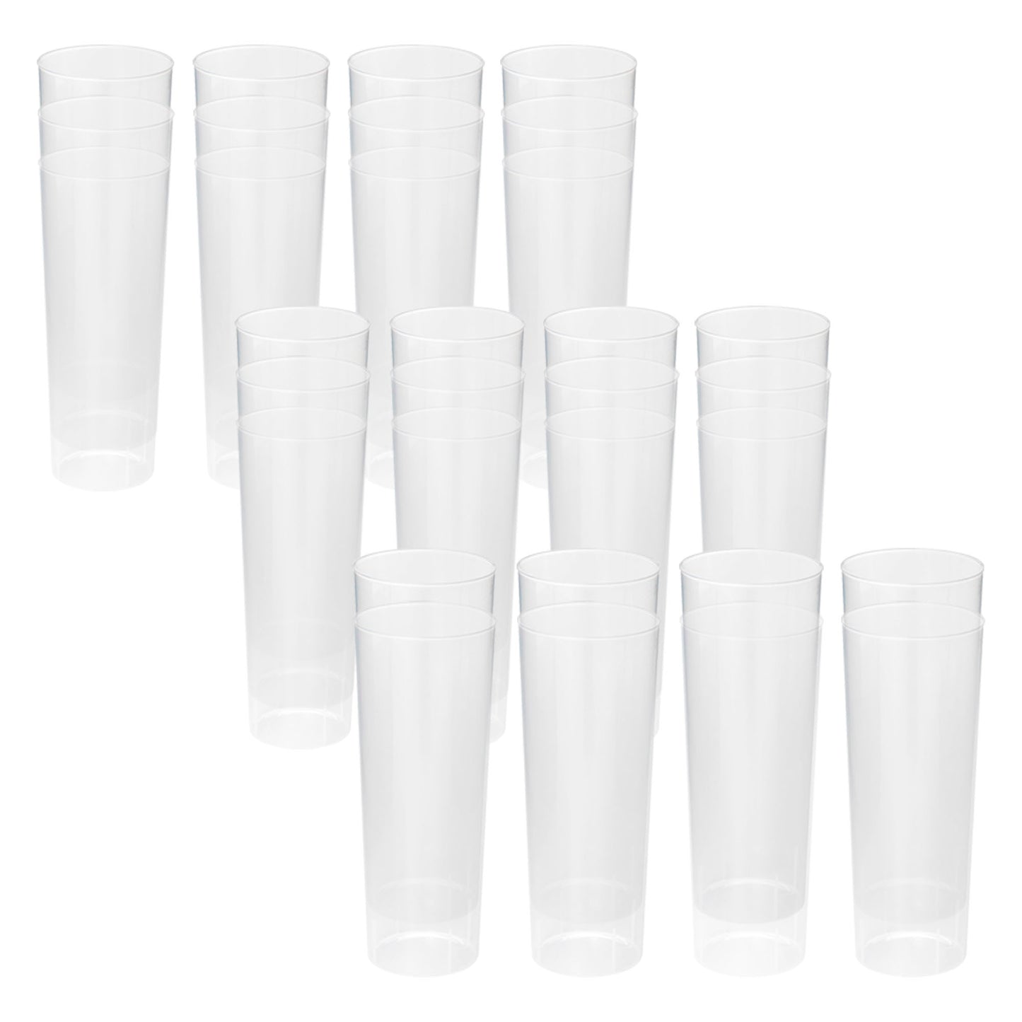 Pack De 32 Vasos Tubo Reutilizable 315ml_0