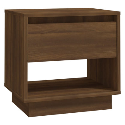 Mesitas Noche 2 Uds Madera Ingeniería Marrón Roble 45x34x44 Cm_3