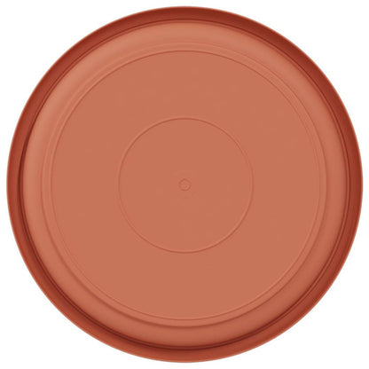 Bandeja Redonda Para Flores 6 Uds. Rojo Ladrillo Ø 19 X 2 Cm_5