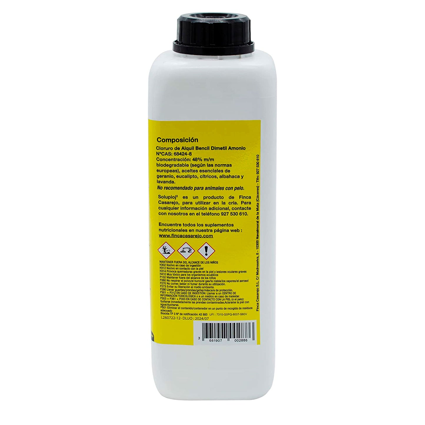 Solupioj (500 Ml) - Producto Biodegradable - Previene Los Parásitos Externos Como Piojillo, Ácaro Rojo, Garrapatas_3