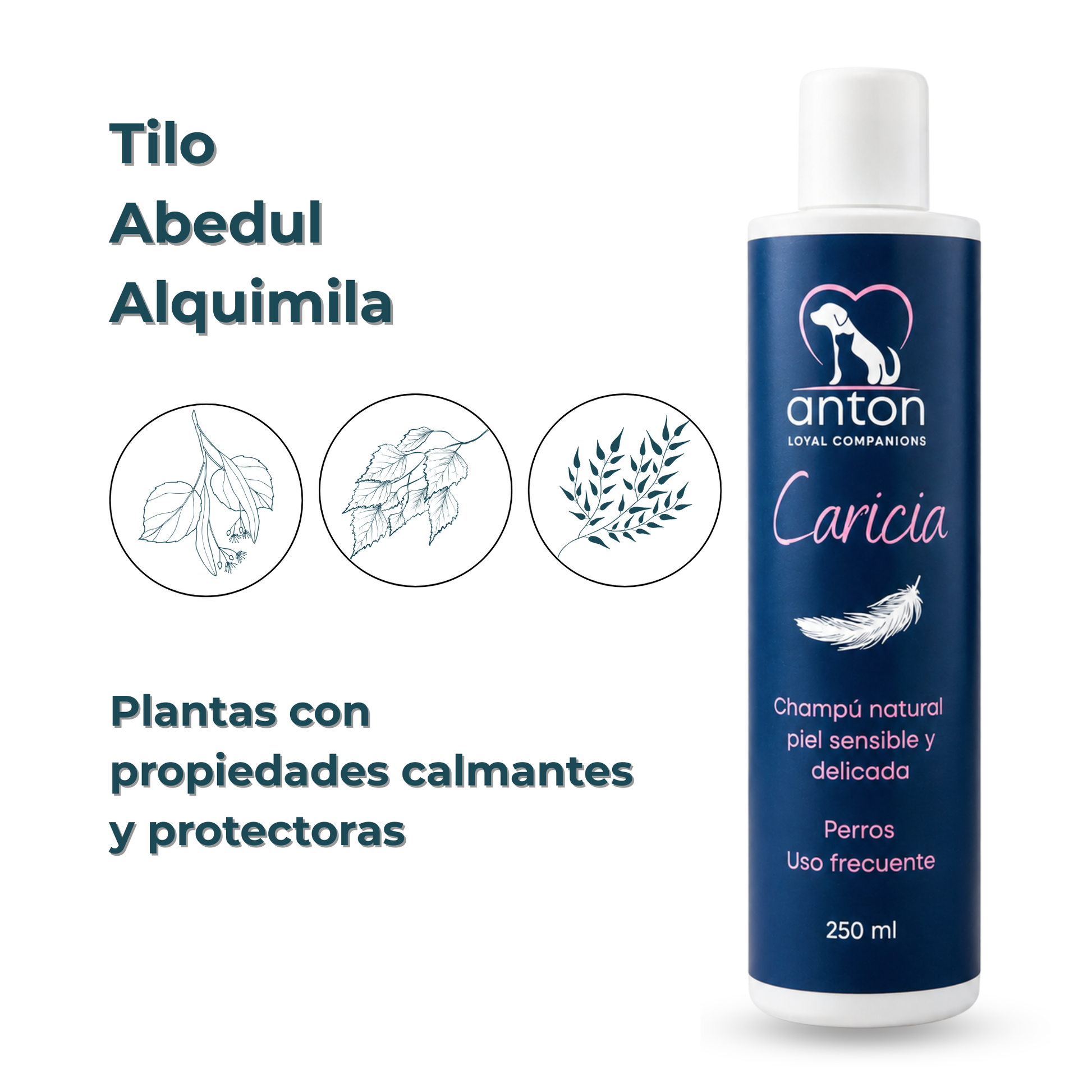 Champú natural para piel sensible de perros – 250 ml_3