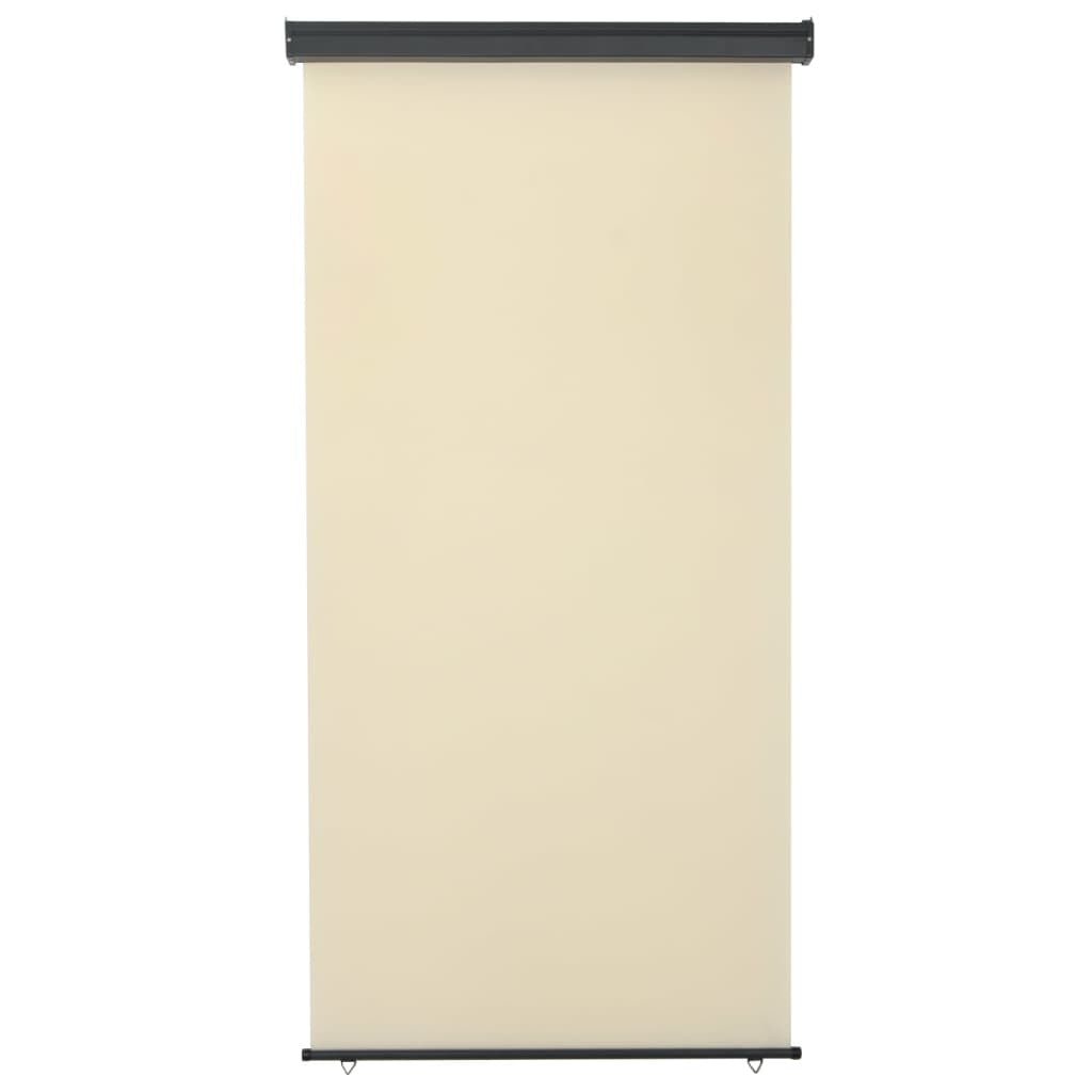 Vidaxl Toldo Lateral De Balcón Color Crema 122x250 Cm_1