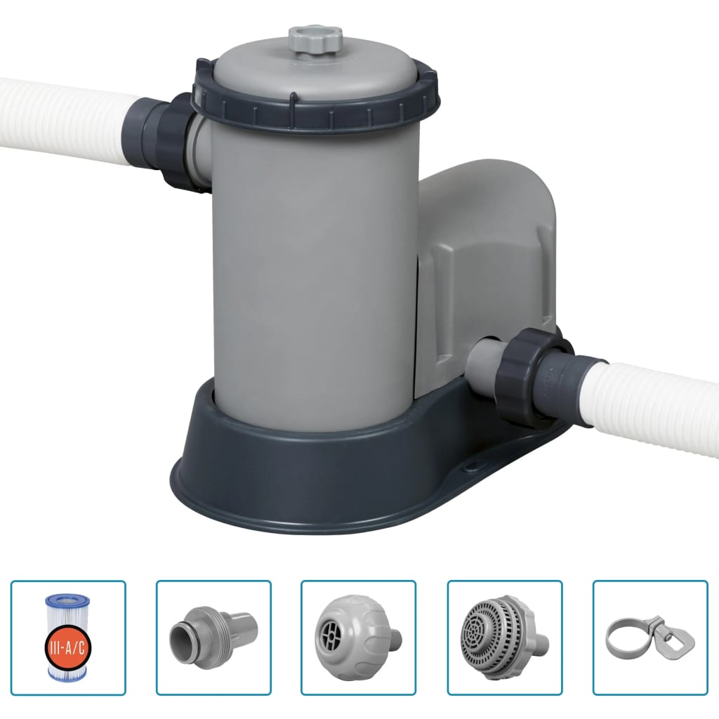 Bestway Conjunto De Piscina Power Steel 488x122 Cm_2
