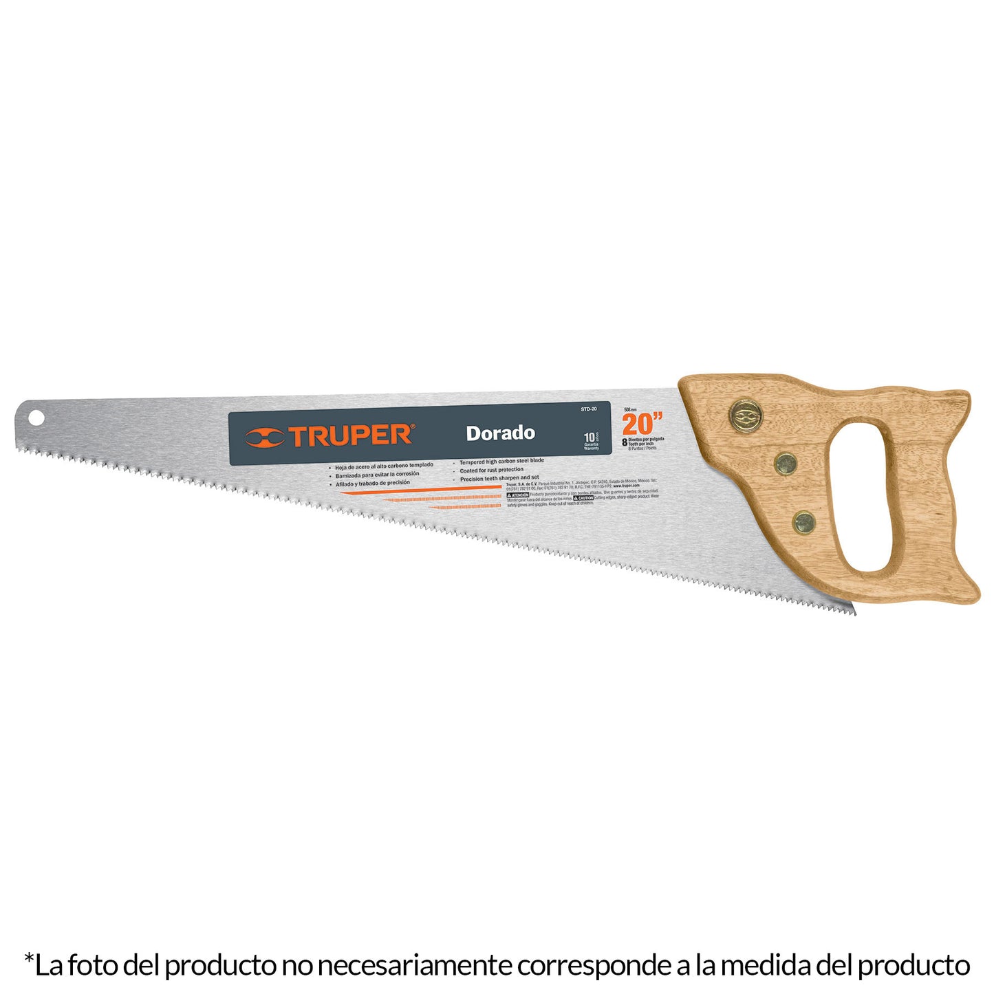 Serrucho De Carpintero 9 Dpp - 45 Cm_0