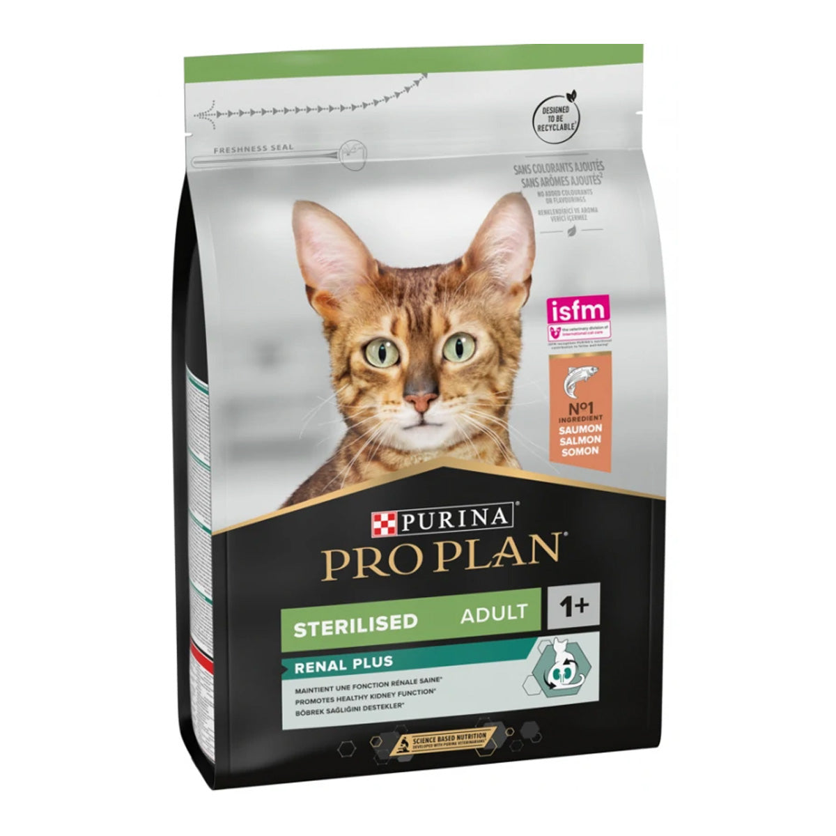 PRO PLAN Gato Esterilizado OPTIRENAL Salmão 1,5 Kg