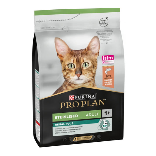PRO PLAN Gato Esterilizado OPTIRENAL Salmão 1,5 Kg