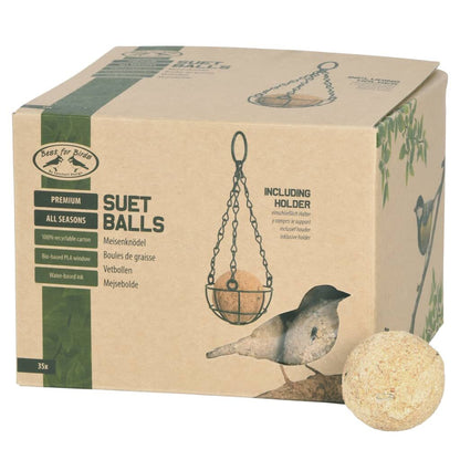 Esschert Design Bola De Comida Pájaros Con Soporte 4 Estaciones_0