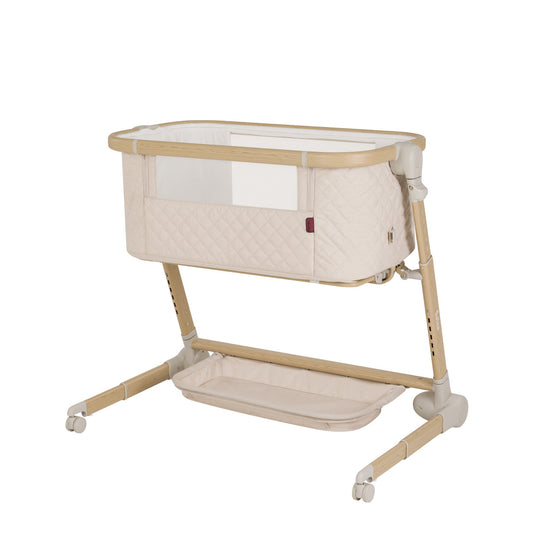 Carrello Minicuna Colecho Para Bebe Salsa Cremio Beige_0
