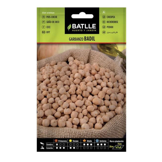 Sementes de grão-de-bico Badil Batlle 45 g