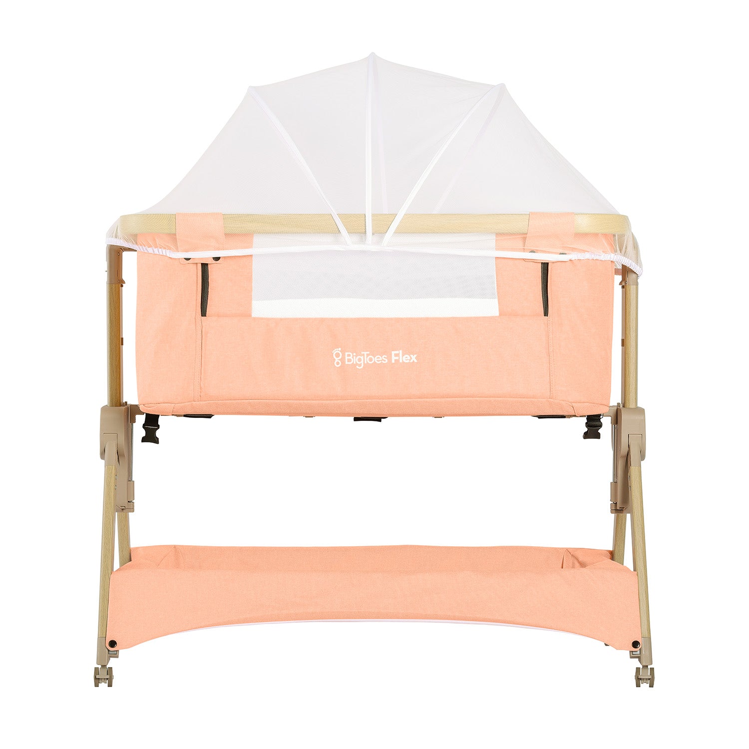 Minicuna De Colecho Plegable Bigtoes Flex Peach Deco_4