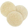 Almofadas de bucha vegetal Croll&Denecke para esfoliação, 5 unid.