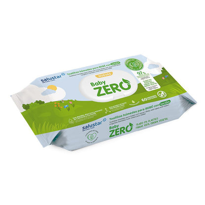 Toalhitas biodegradáveis ​​Salustar para bebé 80 unidades