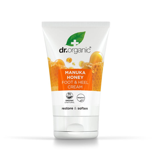 Creme Reparador para Pés com Mel de Manuka Dr. Organic, 125ml