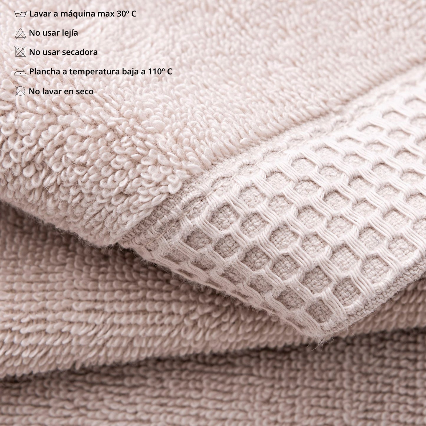 Toalla De Baño 90x150cm 100% Algodón 550gsm Crudo Logo Bordado Haze Scalpers Home_3