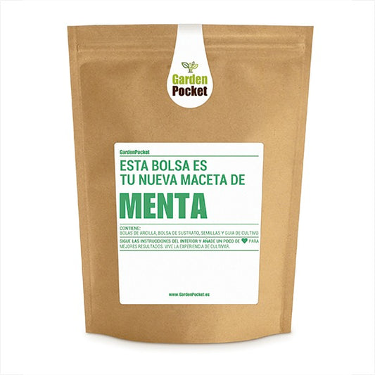 Kit de bolso para jardim de ervas: Hortelã